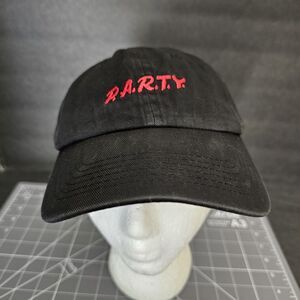 P.A.R.T.Y. Black Strapback Baseball Hat Cap